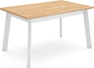 Produktbild von Esszimmertisch, 140x90x75cm, Für 6 Gäste, Hölzerne Beine, Eiche