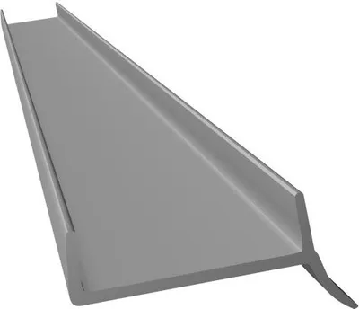 Produktbild von Sockeldichtung Küchensockel Abdichtungsprofil 1.5m Grau 19mm Sockelleiste Dichtung