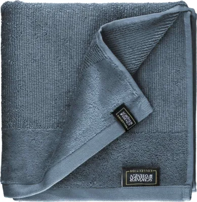 Image de SCHÖNER WOHNEN Collection Serviette SENSE-4 Bleu 50 x 100 cm