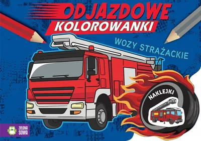 Produktbild von Wozy Strażackie Odjazdowe Kolorowanka dla Dzieci