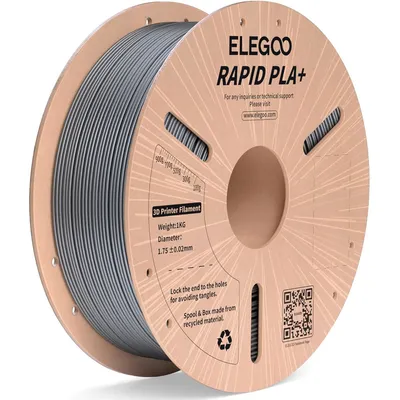 Obrázek produktu pro ELEGOO RAPID PLA+ 1.75, 1kg, stříbrná