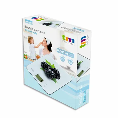 Produktbild von Küchenwaage TM Brombeere 8 kg (22,4 x 18,5 cm)