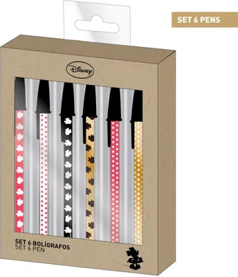 Produktbild von Cerda Group Minnie 6 Pen Set Multicolor One Size