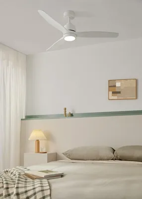 Produktbild von CREATE - WIND STYLANCE - Leiser 40-W-Deckenventilator mit Flügeln aus technischem ABS, in verschiedenen Größen erhältlich