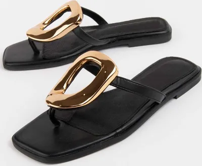 Produktbild von Montevita Flache Sandale Mirea5 Schwarz