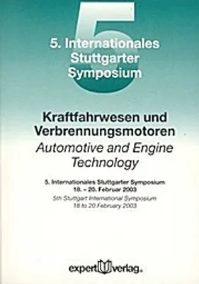 Produktbild von Kraftfahrwesen u. Verbrennungsmotoren