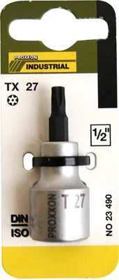 Zdjęcie produktu dla Proxxon 1/2 TX wkładka T 27, długość 55 mm, 23490