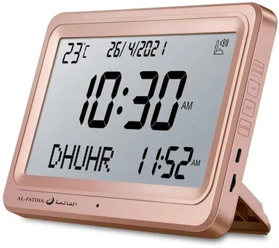Produktbild von Automatische digitale Gebetsklok 8 Gebetsgeluiden rosa