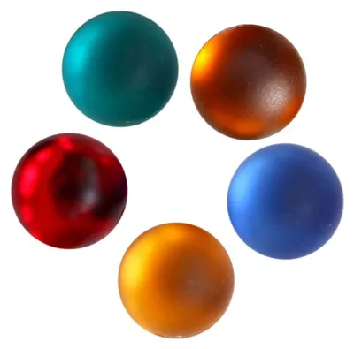 Produktbild von 40 Strasssteine Cabochons Kunststoff 10mm Schmuckstein Klebestein, Farbmix, Farbe:Farbmix 3