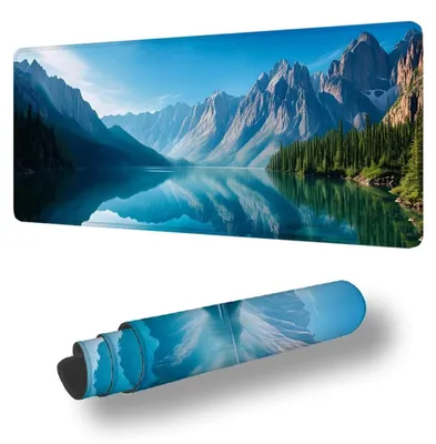 Image de Tapis de souris XXL, dimensions 1200 x 600 mm, avec base antidérapante