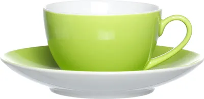 Produktbild von Ritzenhoff & Breker DOPPIO Kaffeetasse mit Untertasse 200 ml grün