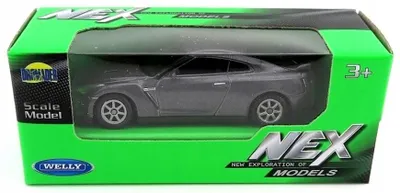 Produktbild von WELLY Nissan GT-R Modellauto 1:64