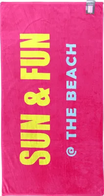 Produktbild von Jilda-Tex Strandtuch/Badetuch (@ the beach) 90 x 170 cm