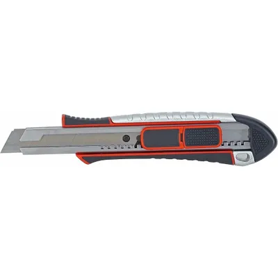 Immagine prodotto di Taglierina di sicurezza MAUL MAULtool 18 mm gommata antiscivolo infrangibile metallo acciaio zinco gomma carbonio 19,5 cm argento