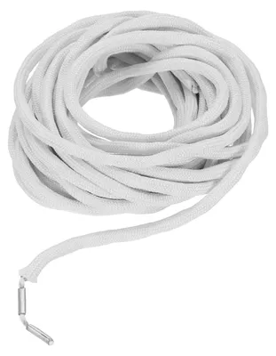 Beschwerungsband für Vorhänge, 25 g, 6 m, weiß