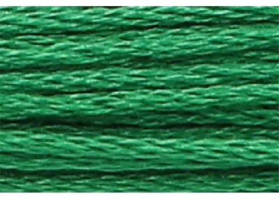 Image de Fil à tricoter Anchor Sticktwist, 8 mètres, vert, en coton, couleur 228, 6 brins