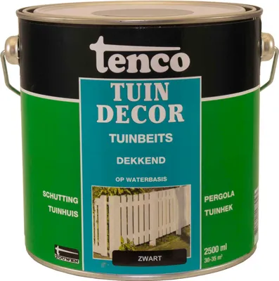 Produktbild von Gartendekor opak schwarz 2,5 l Farbe/beizen Tenco