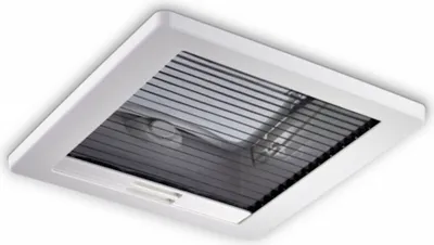 Produktbild von Mini Heki Style Dachfenster 400x400mm / mit Zwangbelüftung / Dachstärke bis 60mm