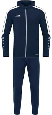JAKO Unisex Trainingsanzug Polyester Power mit Kapuze marine