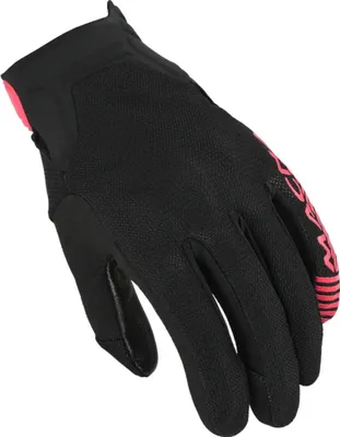 Obrázek produktu pro Dámské motocyklové rukavice Macna Obtain Leather, černé/růžové, velikost S