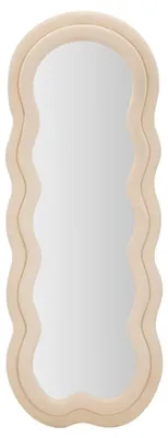 Obrázek produktu pro Nástěnné zrcadlo v látkovém rámu, 160 cm