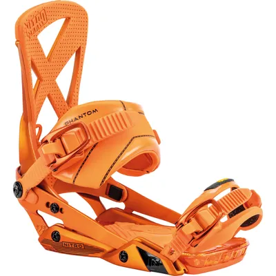 Image de Fixation de snowboard Nitro pour homme PHANTOM, taille : L, couleur : orange