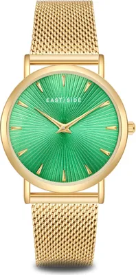 Produktbild von Eastside Watches Armband-Uhr gelbgold Edelstahl Quarzuhr 10080127