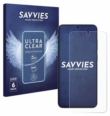 A product box and a screen protector on a phone.