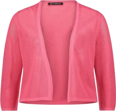 Produktbild von Betty Barclay Collection (264) Strickjacke Kurz 3/4 Arm, Pink Flambé 4198 4198 46