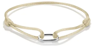 Produktbild von Thomas Sabo - C1210-001-19-l24v - Armband - Damen - 925 Sterlingsilber und Polyester - 14-24 cm - Anhänger Club Connect