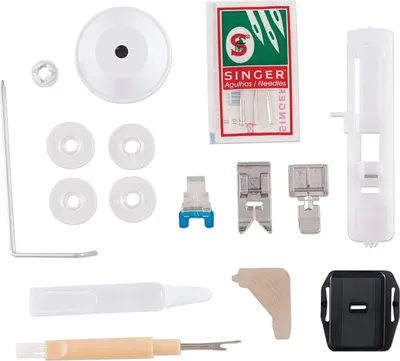 Obrázok produktu pre SINGER Simple, Fialová, Biela, Automatický šijací stroj, Šitie, 1 krok, Premenný, Premenný