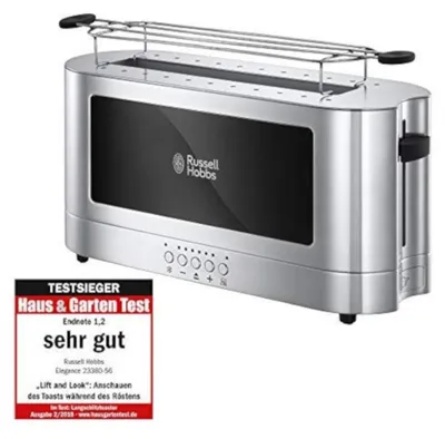 Produktbild von Russell Hobbs Elegance 23380-56 Toaster 2 Schlitze Silber One Size / EU Plug 220V Silber One Size