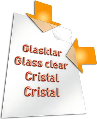 Produktbild von DURABLE Sichthülle A4 glasklar PP, Btl. à 10, 231319 transparent