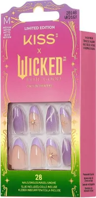 Produktbild von Kiss | Künstliche Nägel - Wicked Edition - Nude Beige - 28 St. Set - Limitierte Auflage inkl. Kleber