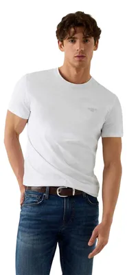 Obrázek produktu pro Guess – Pánské tričko, úzký střih GT62527 (velikost L) (čistě bílá)