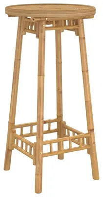 Productafbeelding van Bamboe Bartafel voor Buiten, Rond 55 x 100 cm