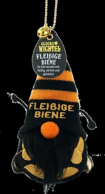 Produktbild von H&H Glücksbringer Maskottchen-Ich bring Dir Glück-Glückswichtel Fleißige Biene