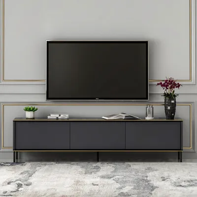 Produktbild von Skye Decor, Imaj - Anthracite, TV-Schränke, Anthrazit, 180 x 45,2 x 35 cm