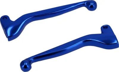 Zdjęcie produktu dla Zestaw: dzwignia reczna - solidne aluminium, hamulec i sprzeglo - anodowane na niebiesko - dla Simson S50, S51, S53, SR50, KR51/2 Schwalbe