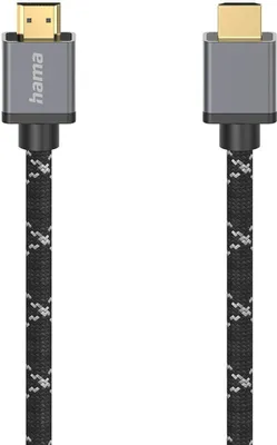 Zdjęcie produktu dla Hama 00205067, 5 m, HDMI Typu A (Standard), HDMI Typu A (Standard), Audio Return Channel (ARC), Czarny, Szary