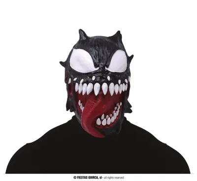 Produktbild von FIESTAS GUIRCA Negra HEROE Latexmaske