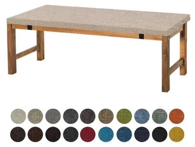 Produktbild von Elzusha – Gartenkissen, 120 x 30 x 5 cm, waschbar und bequem