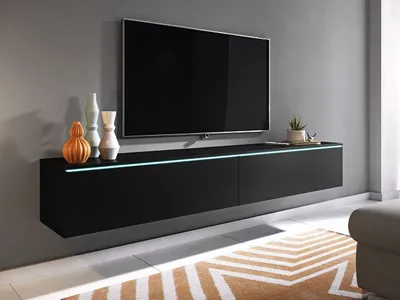 Image de Meuble TV 180 cm WILLA D – noir