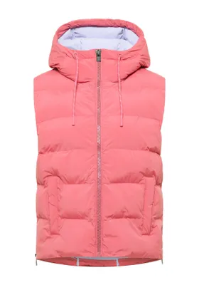 Produktbild von Elbsand Damen Steppweste THARU Ärmellose Übergangsjacke – Rose, Gr. XL