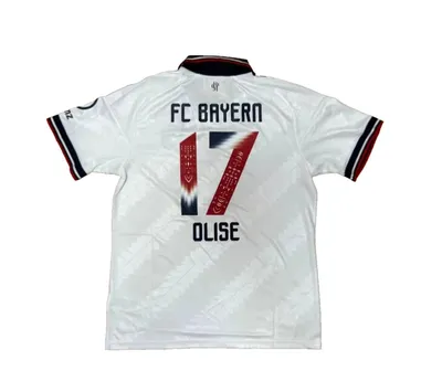 Produktbild von Adidas FC Bayern München Trikot Auswärts 26/27 Olise Sonderflock Jeju Gr. XL