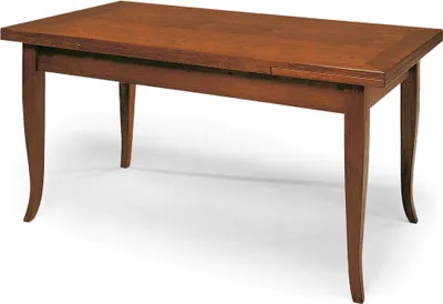Immagine prodotto di Milani Home - tavolo da pranzo allungabile 130-170-210 x 85 cm, legno massello, tinta noce