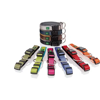 Produktbild von Hunter Halsband Neopren Vario Plus versch. Farben und Größen, Größe:Gr.65 HU 60-65cm | Breite2.5cm, Farbe:hellgrün/petrol