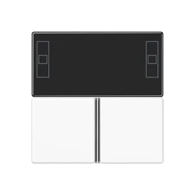 Produktbild von Jung A4093TSAWW KNX Tastensatz für Komfortregler