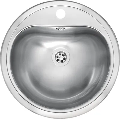 Produktbild von REGINOX Rundbecken ATLANTIS OSP (L) Edelstahl - Innenseite poliert / Ausschnittmaß Ø 440 mm / Waschtisch / Waschbecken