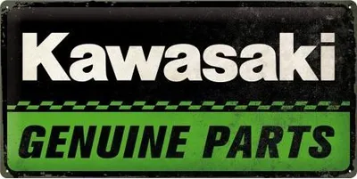 Zdjęcie produktu dla Metalowy Plakat 25 X 50Cm Kawasaki Genuine Parts